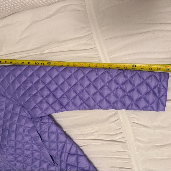 Athleta Purple Quilted Puffer Jacket - Picture 5 of 5